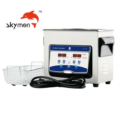 líquido de limpeza ultrassônico dos Skymen de 3.2L Benchtop para limpar o equipamento químico do laboratório dental das peças