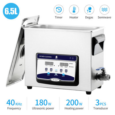 máquina mais limpa ultrassônica de Benchtop do temporizador de 6.5L Digitas para a limpeza de Head Kitchen Tools da impressora