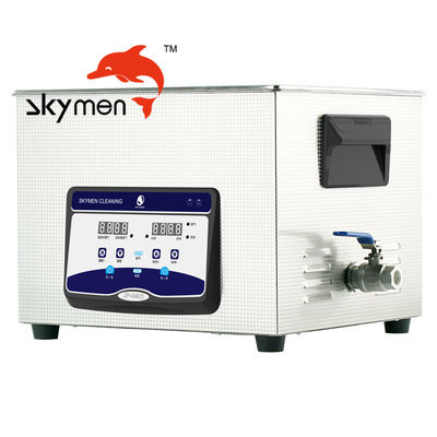 máquina da limpeza 15L ultrassônica com o temporizador de Digitas ajustável para limpar as peças mentais das ferramentas médicas