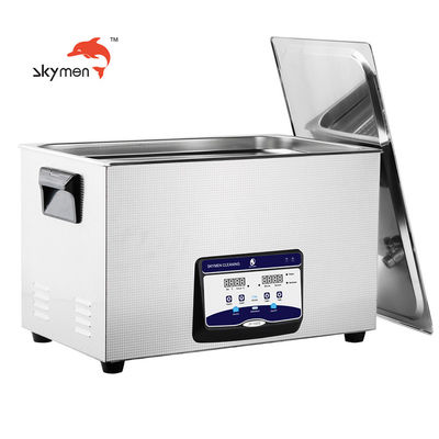 Líquido de limpeza ultrassônico superior 600W do banco dos Skymen 30L 40KHz com o temporizador 30min