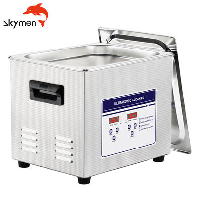 Líquido de limpeza ultrassônico dos dentes de SUS304 15liters 360w com drenagem