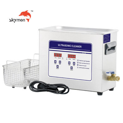 Banco Digital superior dos Skymen 6.5L 40KHz, líquido de limpeza ultrassônico comercial