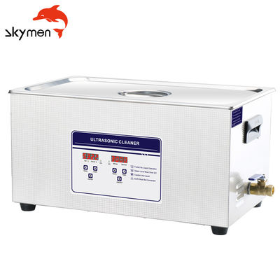 O laboratório do injetor de combustível SS304 dos Skymen 22L 480W utiliza ferramentas o líquido de limpeza ultrassônico com temporizador e calefator