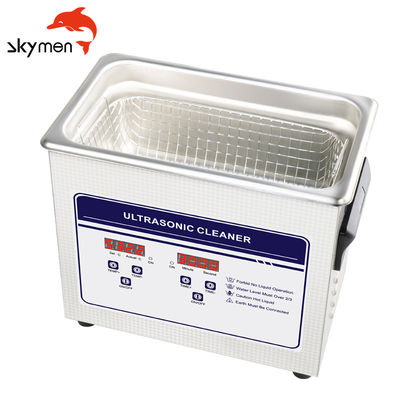 Líquido de limpeza ultrassônico superior de Digitas do banco dos Skymen 3.2L 120W com o temporizador 30min e o calefator