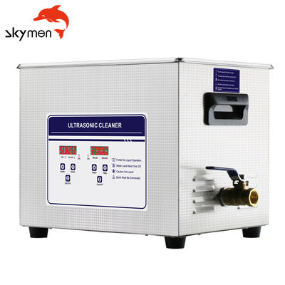 Líquido de limpeza ultrassônico SUS304 do PWB Digital dos Skymen 240W 10L com temporizador e calefator