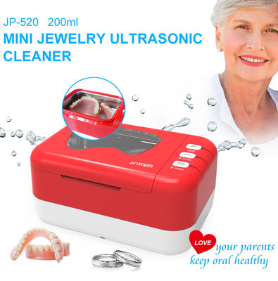 200ml bateria recarregável ultrassônica dental portátil do líquido de limpeza 25w