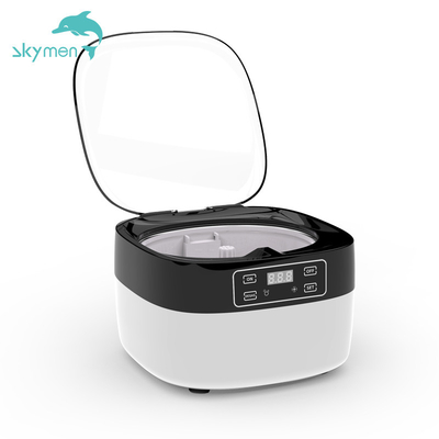 Tampa transparente do líquido de limpeza ultrassônico dos Skymen do agregado familiar 750ML para a faixa de relógio da joia dos vidros