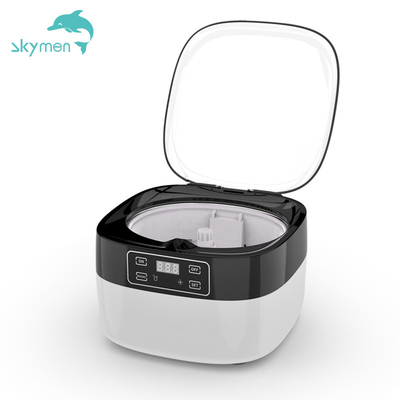 Tampa transparente do líquido de limpeza ultrassônico dos Skymen do agregado familiar 750ML para a faixa de relógio da joia dos vidros