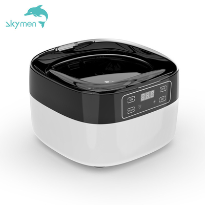 Tampa transparente do líquido de limpeza ultrassônico dos Skymen do agregado familiar 750ML para a faixa de relógio da joia dos vidros