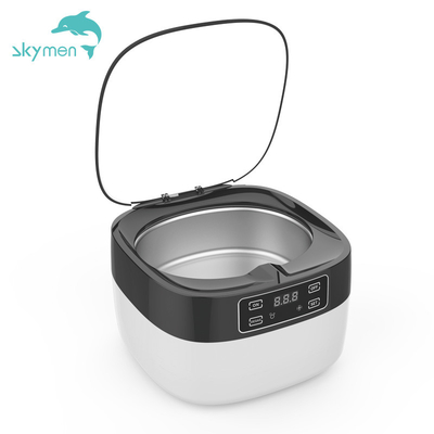 Tampa transparente do líquido de limpeza ultrassônico dos Skymen do agregado familiar 750ML para a faixa de relógio da joia dos vidros