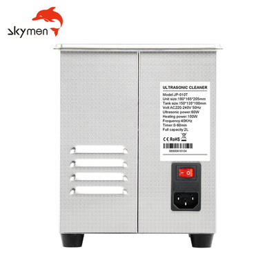 o líquido de limpeza ultrassônico de aço inoxidável de 2L 80W para 3d imprime o calefator do temporizador ajustável